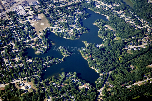 Dean Lake in Kent County, Michigan